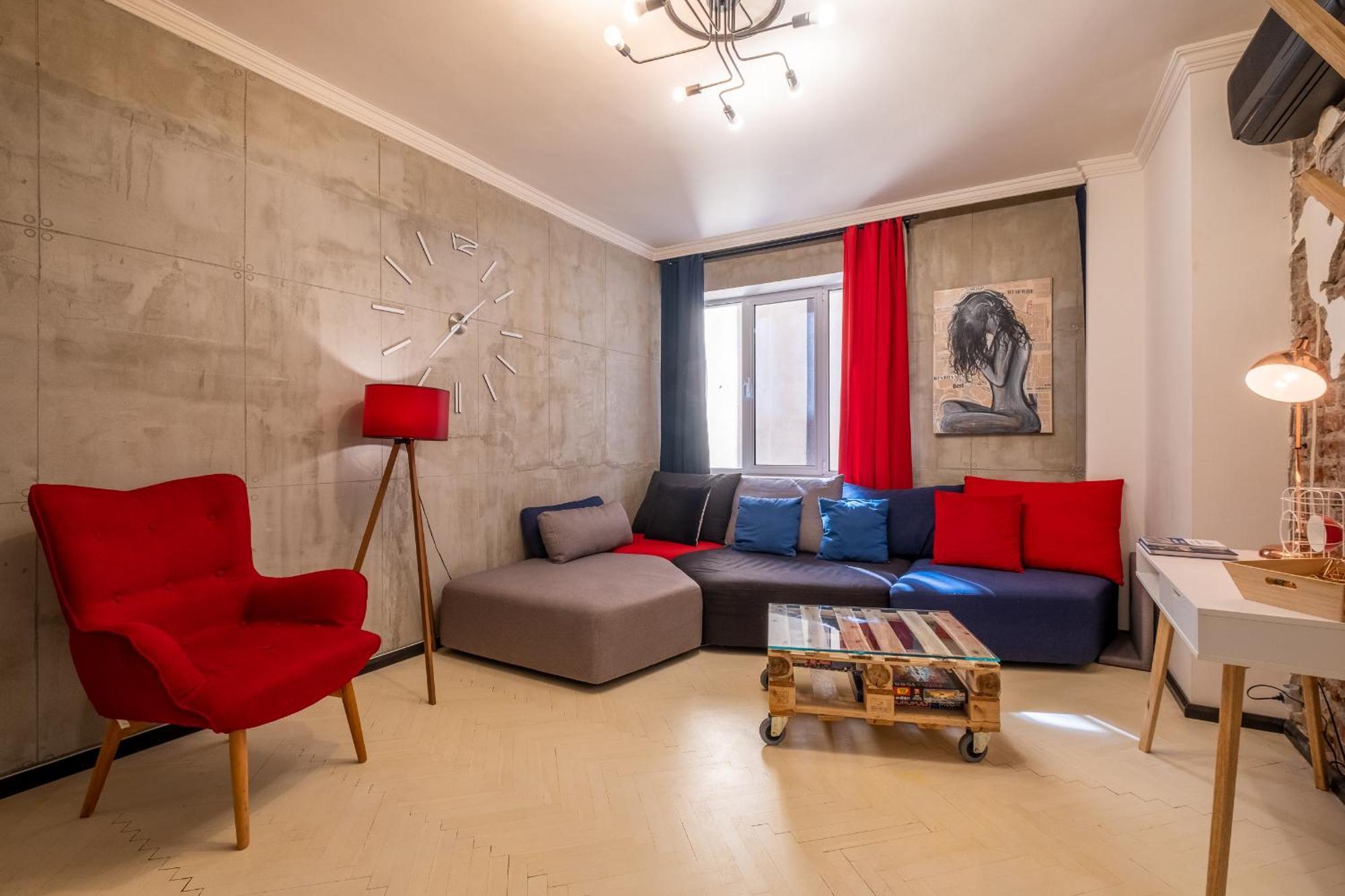 Modern , Spacious 2Br Apartment In Top Center 소피아 외부 사진